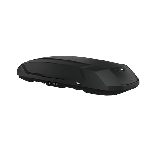 Thule Force 3 - Size XXL - 21 cu ft - Aerodynamic roof Mounted Box - Dual-Sided Opening with Locks - Tool-Free Install - Weatherproof Design - for SUVs, Trucks, Cars, EVs and More