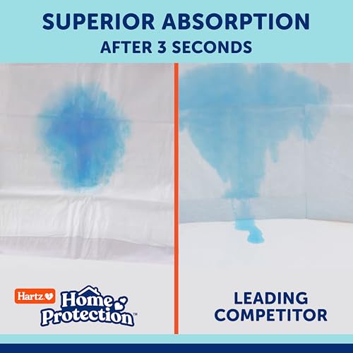Hartz Home Protection Mountain Fresh Scented Dog Pads, XXL 20 Count, Super Absorbent & Won't Leak, Odor Eliminating