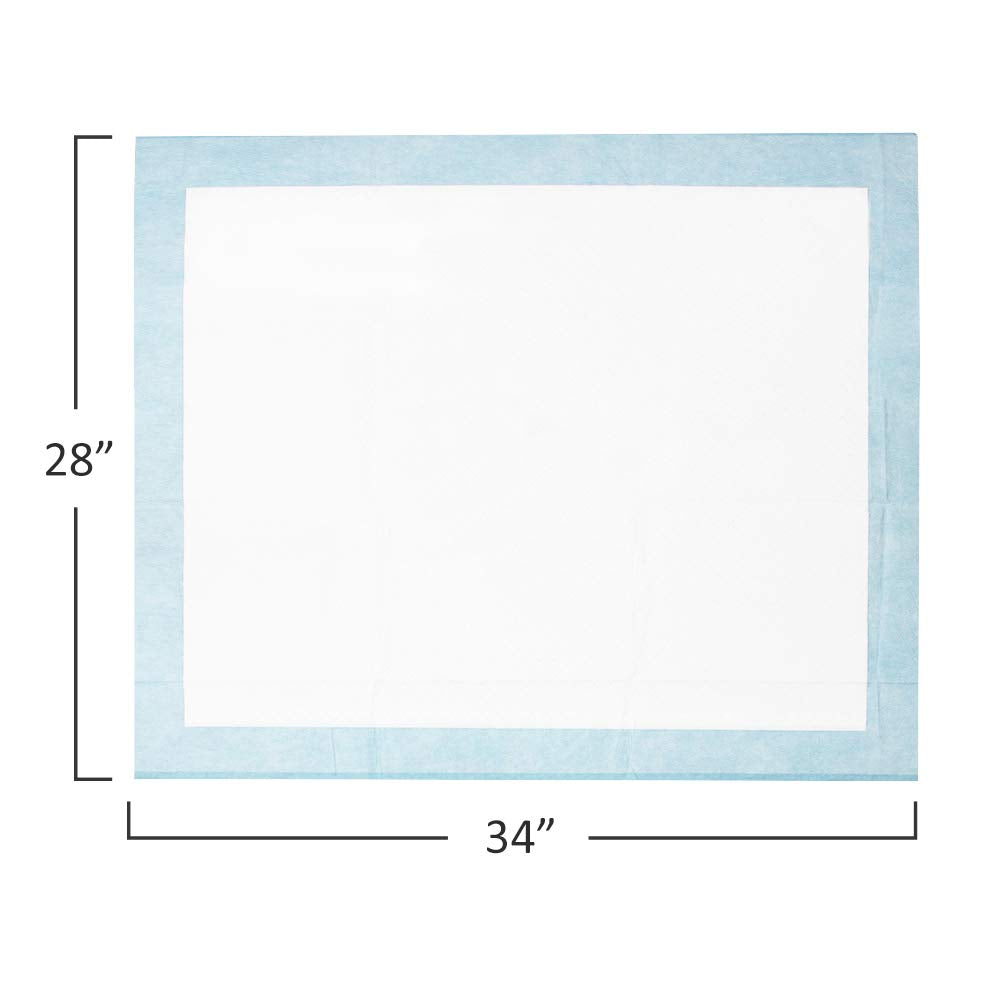 BV Puppy Pads XL 40 Count 28"x34" - Leak-Proof Pee Pads for Dogs with 6-Layer Design, Rapid Dry Sheet & Attractant - Dog Pad Extra Large with Odor Control - Perfect for Big Dogs & Indoor Use