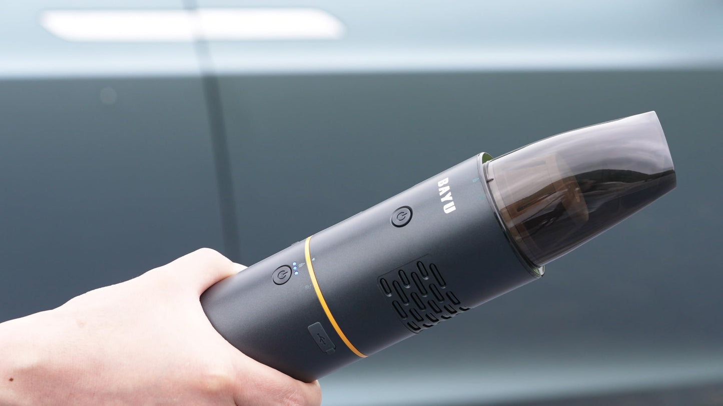BAYU 19kpa Car Vacuum Cleaner - Award Winning Design, Strong Suction, Wireless Portable, with 19,200 mA Energy