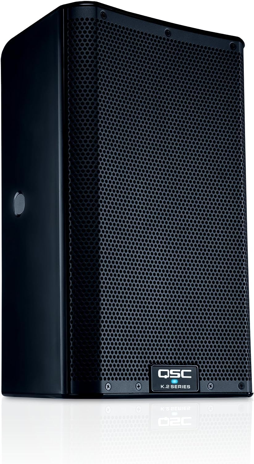 QSC K8.2 Active 8" Powered 2000 Watt Loudspeaker, Multicolored