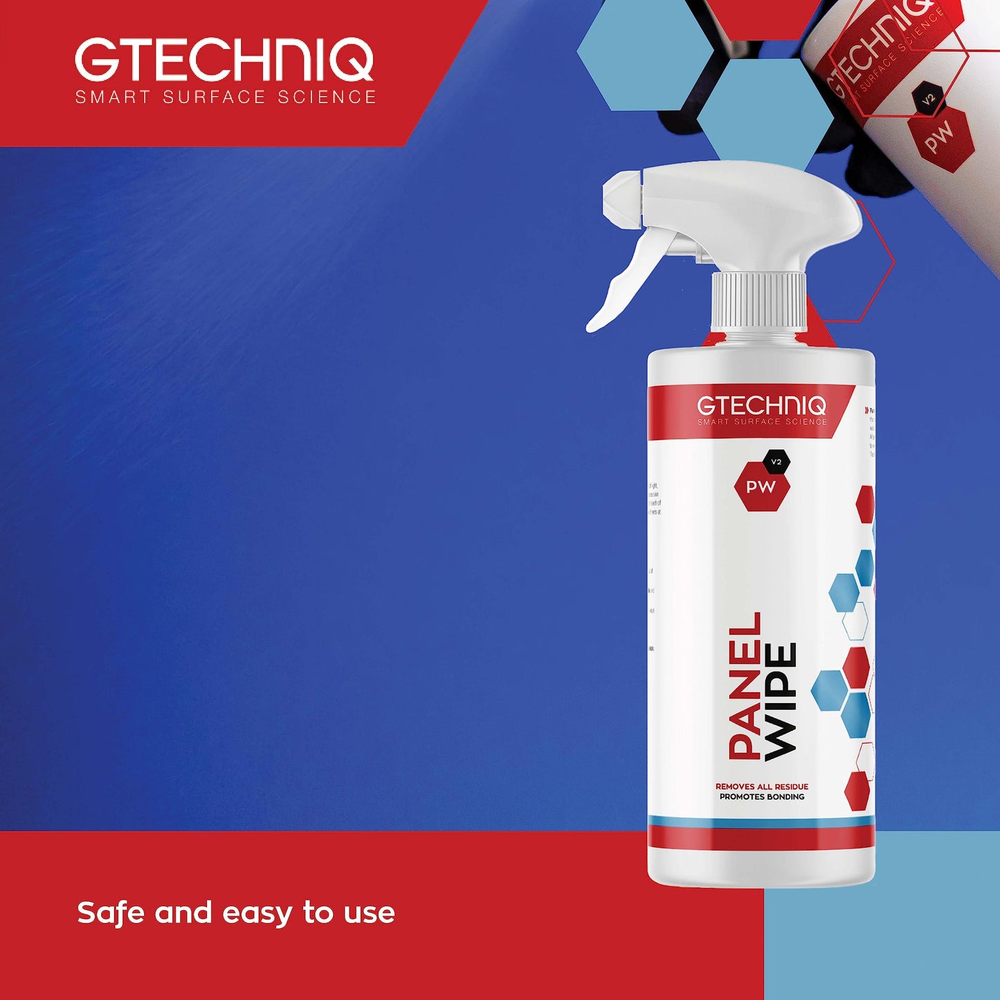 Gtechniq Panel Wipe for Car Cleaning, Pre-Sealant Car Cleaner for Polish Residue, Fragrance-Free, Transparent, 5L
