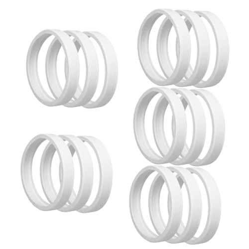 Toddmomy 15pcs Pool Tire Replacement Parts for Cleaning Tool Accessories High Efficiency Easy Install Compatible
