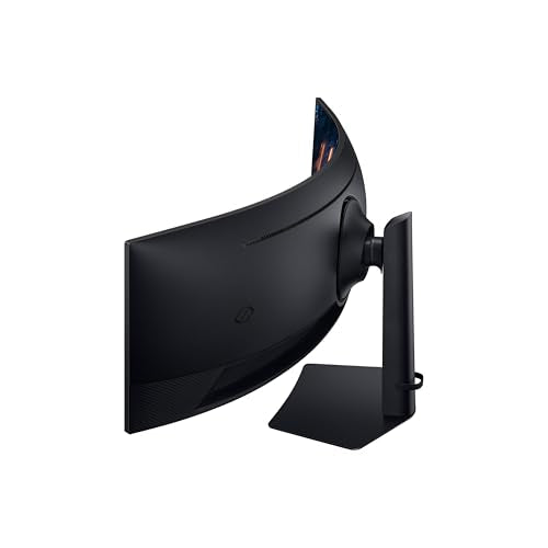 SAMSUNG 49-inch Odyssey G9 (G91F) DQHD, 144Hz, Curved Gaming Monitor, Ultra-Wide 32:9 Screen, DisplayHDR 600, AMD FreeSync™ Premium Pro, Ergonomic Stand, LS49FG910ENXZA, 2025