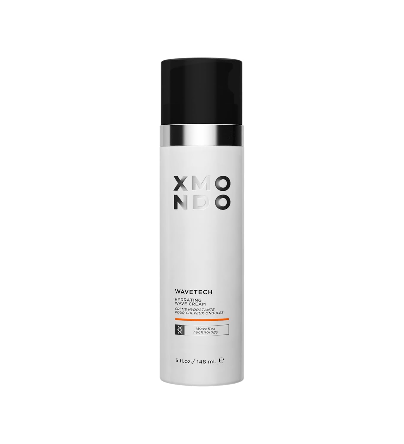 XMONDO Hair Wavetech Hydrating Wave Cream, Vegan Formula Wavy Hair Curl Cream with Coconut and Argan Oil for Definition, Breakage Protection, and Hair Hydration, 5 Fl. Oz