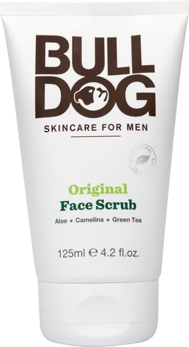 Bulldog Mens Skincare and Grooming Original Face Scrub, 4.2 Fluid Ounce