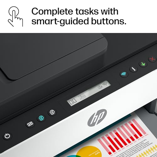 HP Smart Tank 7301 Wireless All-in-One Ink Tank Printer, Scanner, Copier with 2 years of ink included, Best-for-home office, Refillable, AI-enabled (28B70A)