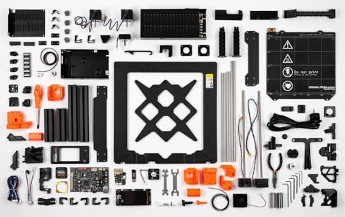 Original Prusa MK4S 3D Printer kit, Removable Print Sheets, Beginner-Friendly 3D Printer DYI Kit, Fun to Assemble, Automatic Calibration, Filament Sample Included, Print Size 9.84 x 8.3 x 8.6 in
