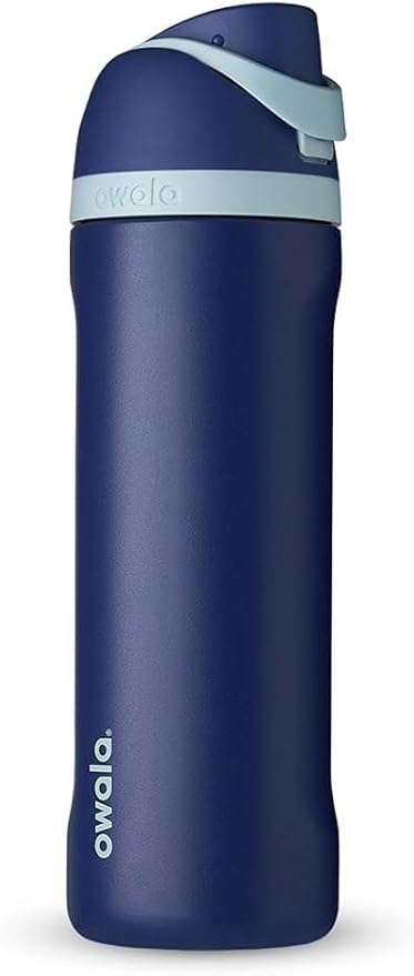 Owala Harry Potter FreeSip Insulated Stainless Steel Water Bottle with Straw, BPA-Free Sports Water Bottle, Great for Travel, 24 Oz, Ravenclaw