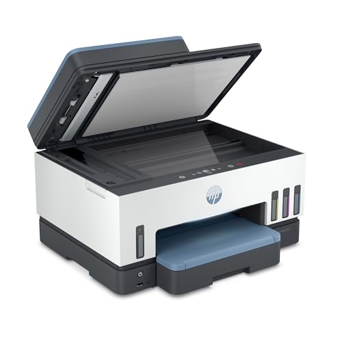 HP Smart Tank 7602 Wireless All-in-One Ink Tank Printer, Scanner, Copier with 2 years of ink included, Best-for-home office, Refillable, AI-enabled (28B98A)