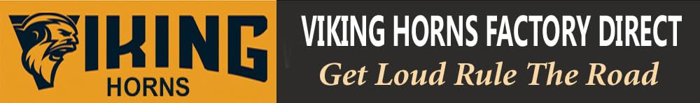 Viking Horns V103C Heavy-Duty 200 PSI Air Compressor for Train Horns