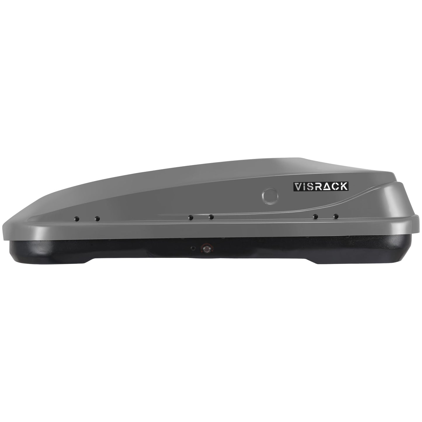 SENPUST Hard Shell Roof Cargo Carrier with Security Keys, Roof Box, Cargo Box, 56 (L) x 30 (W) x 13.7(H) Inches, 13 Cubic Feet (Tool-Free Install), Gray