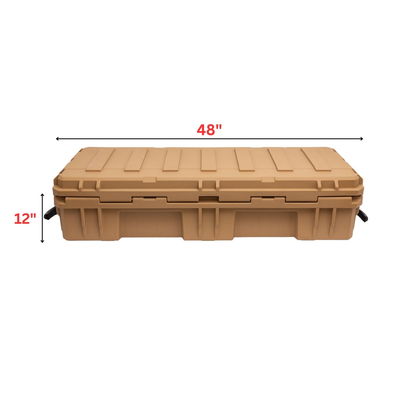 ROAM Rugged Cargo Box - Heavy Duty Roof-Mounted Storage Case, Lockable Waterproof Camping Gear Organizer, Truck Bed Storage Bin, Adventure Ready Overland Gear for Off-Road Travel