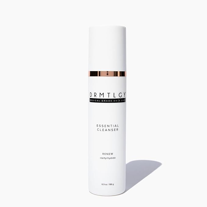 DRMTLGY Hydration Superstars Kit: Needle-less Serum, Peptide Night Cream, Tinted Moisturizer & Essential Facial Cleanser