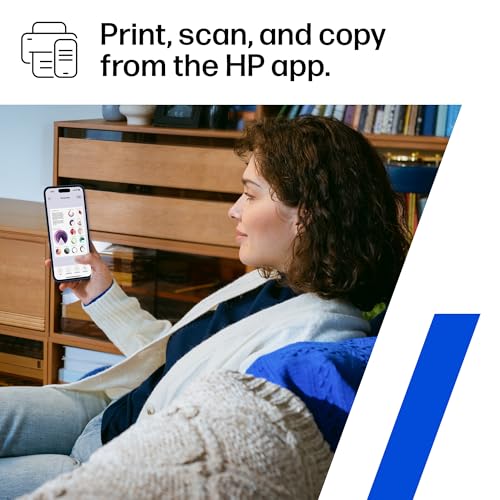 HP Smart Tank 7301 Wireless All-in-One Ink Tank Printer, Scanner, Copier with 2 years of ink included, Best-for-home office, Refillable, AI-enabled (28B70A)