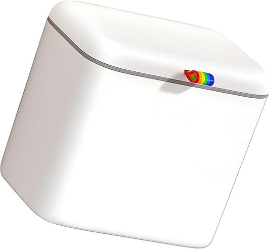 Compact Wall Mounted Humus Bucket with Fasteners Gluey Mattresses 2 Opening Fashion for Bathroom Bedroom Store Locking Mechanism Lid Kitchen Humus Bucket