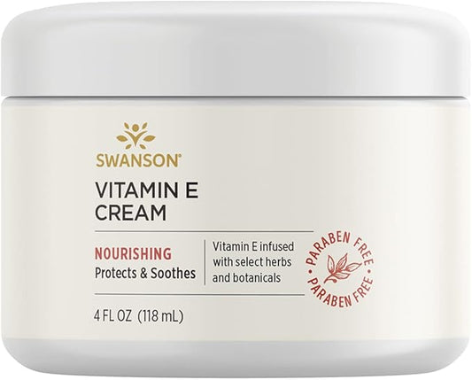 Swanson Vitamin E Cream 4 FL OZ