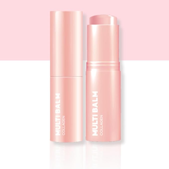 【LAB factory】 Multi Balm(Collagen) Facial Moisturizer Stick | All-in-One Hydrating Balm, Eye Cream, Neck Cream (1ea) Korean Beauty