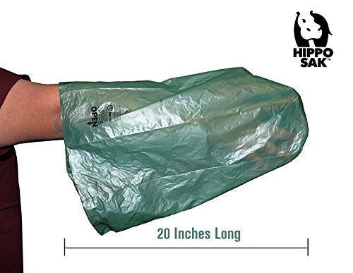 Hippo Sak® Extra Large Pet Poop Bags for Large Dogs and Cat Litter, 480 Count