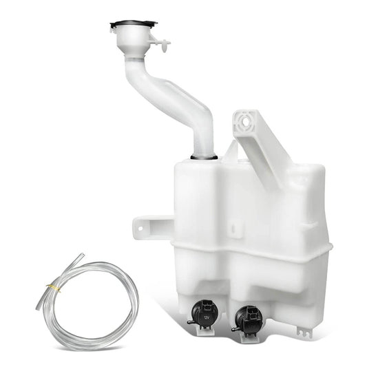 DNA Motoring OEM-WT-TO1288179 Factory Style Windshield Washer Fluid Reservoir Compatible with 10-15 Prius / 12-15 Prius Plug-In w/Headlight Washer