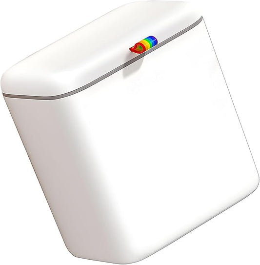 Compact Wall Mounted Humus Bucket with Fasteners Gluey Mattresses 2 Opening Fashion for Bathroom Bedroom Store Locking Mechanism Lid Kitchen Humus Bucket