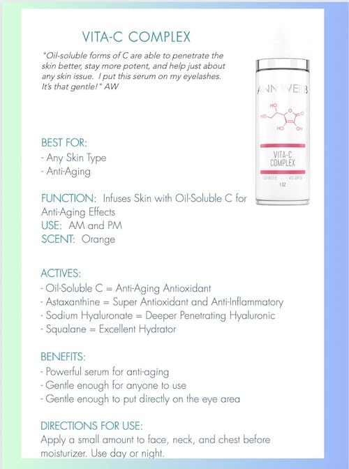 Skin Care Vitamin C Serum - Firmer, Brighter, more Radiant Skin. Vit C Serum w/Vit E, Hyaluronic Acid & packed w/Powerful Anti-aging, Damage-Repairing, UV-protecting Anti-oxidants. 2oz