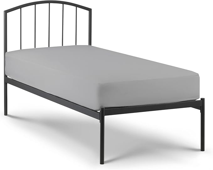 4 PC Cot Size Sheets - 32x75, 100% Cotton Fitted Sheet - Perfect for Narrow Twin/Rv Bunk/Camping Cot/Guest Bed Replacement, Fits Upto 4-8" Deep Mattress - Light Grey Solid