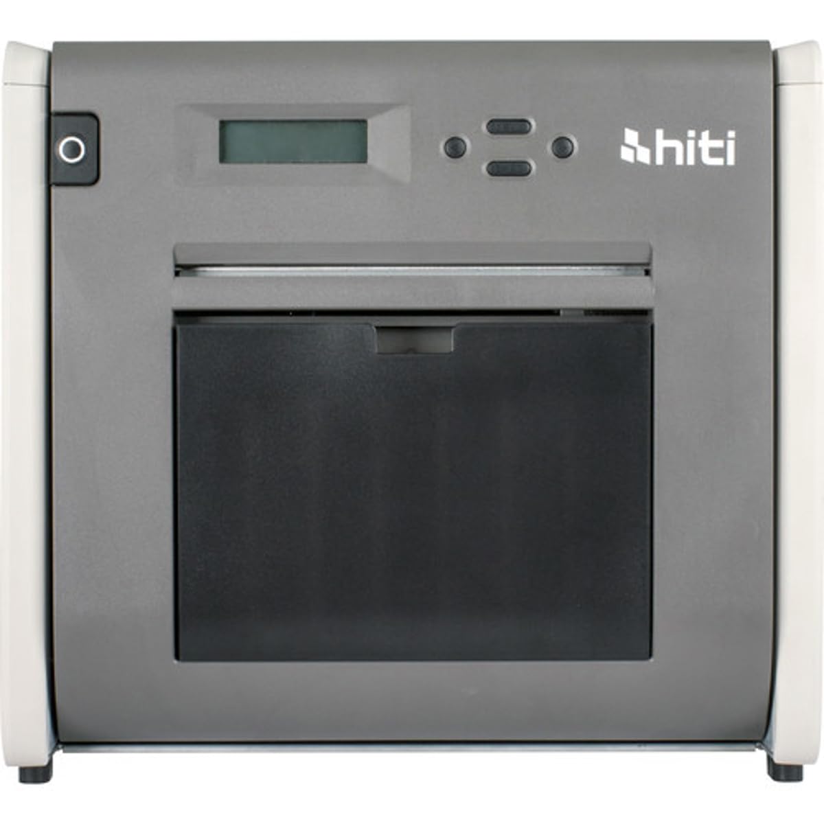 Hiti P525L Compact Dye Sub Event Photo Printer, 4x6 Media Bundle, Grey, Simplex, USB, 300 x 300 dpi, 15 ppm, 64 MB, Limited Warranty, Event Photography, Professional Photo Studios