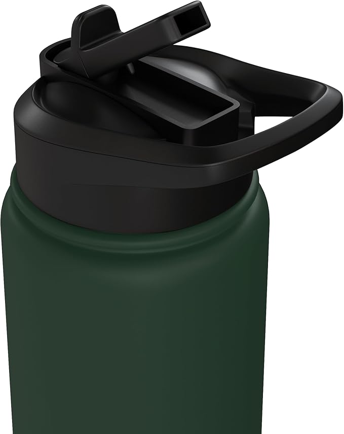 UFO Juice Retro Cat Abduction Alien Space Milk Cosmos Stainless Steel Insulated Water Bottle