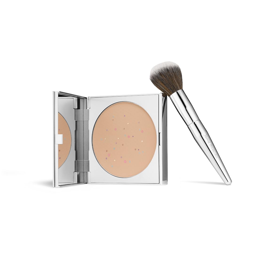 Magic Minerals by Jerome Alexander Jumbo Size Mineral Powder Foundation with Color Correctors, Antioxidant Skincare Formula (Light)