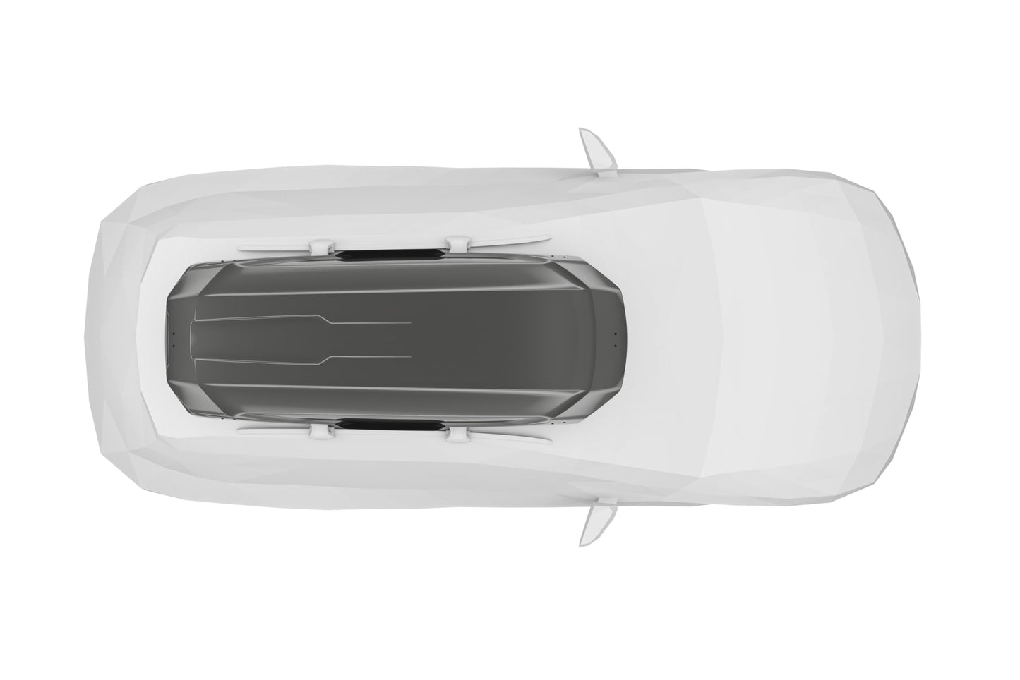 Thule Motion 3 XXL Rooftop Cargo Box - 21cu ft Vehicle Cargo Box - Tool-Free mounting System - One-Handed Open and Close - 165lb Load Capacity - Locks Included - Aerodynamic Design