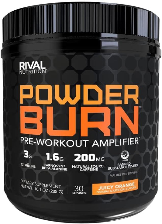 Powder Burn 2.0 Orange 35 Serving,14.24 Ounce