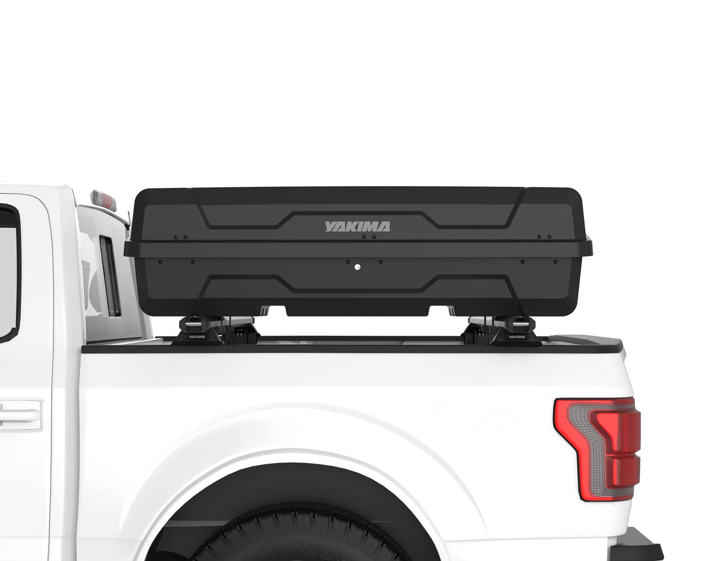 Yakima Hard Shell Cargo Box, Vehicle Rooftop Travel & Storage Gear Case, Carrier for Cartop or Truck Bed, 10 Cubic Feet, DeepSpace 10, Black
