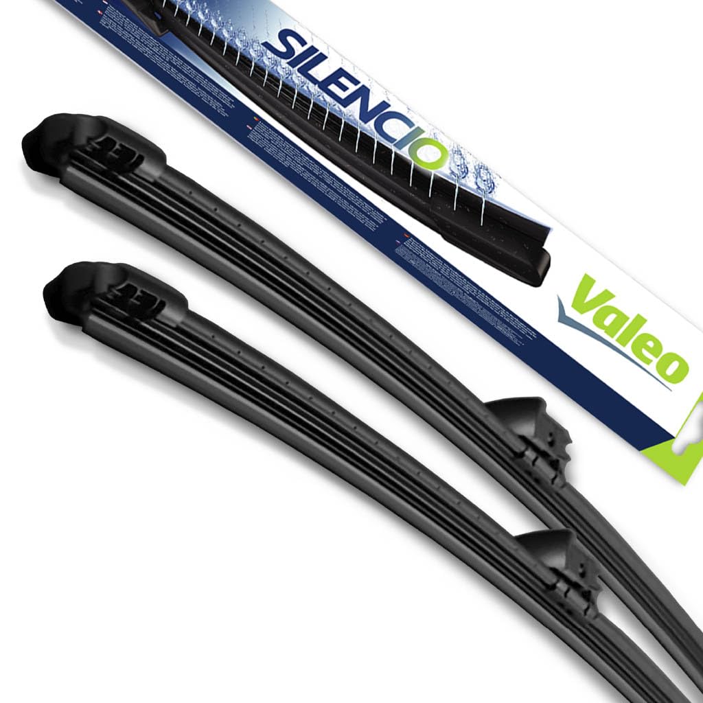 Valeo 178503 Silencio Visioblade Windshield Wiper Blade Set Compatible with Select Mercedes-Benz C238 and A238 Models, Heated 24/21 inch Pack of 2 Premium OEM Wipers, Replacement Windshield Wipers