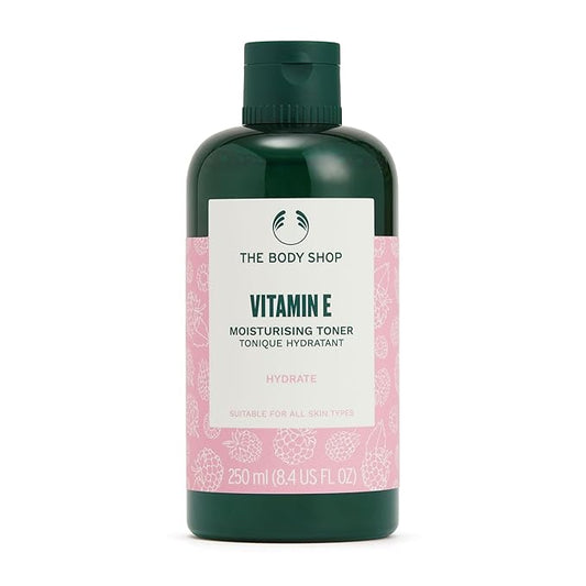 The Body Shop Vitamin E Hydrating Toner – Hydrates, Refreshes & Cleans – For All Skin Types – 8.4 oz