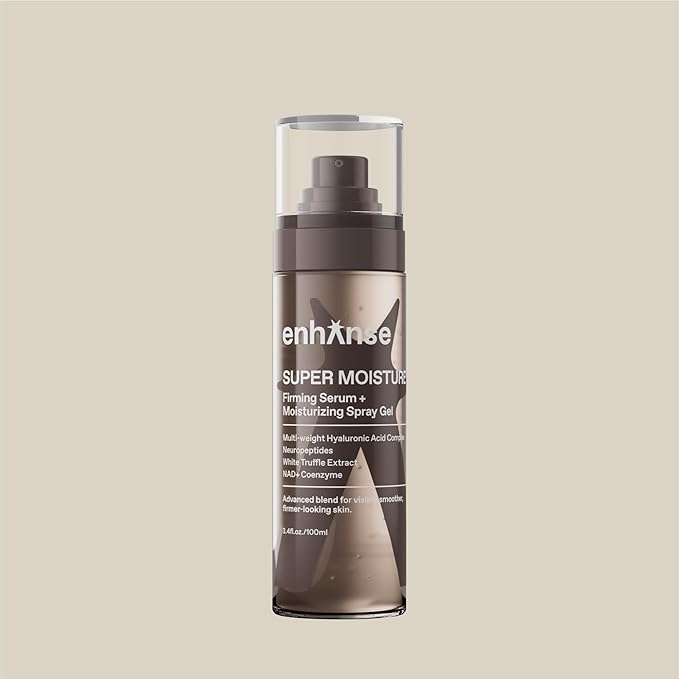 Super Moisture, 2 in 1 Day to Night Serum & Moisturizer Spray, Hydration & Repair Formula with Hyaluronic Acid, Exosomes & NAD+, Collagen Support, Skin Care for Men, All Skin Types, 100 mL
