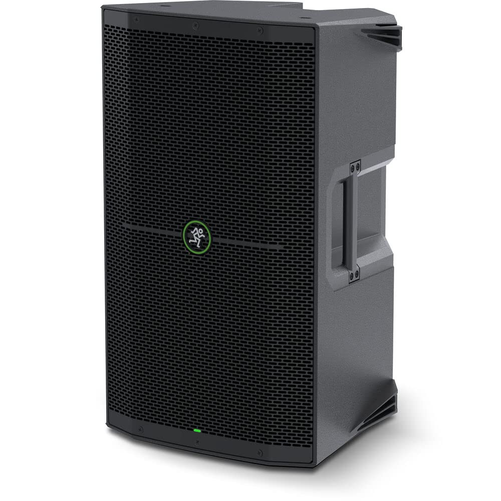 Mackie Thump212XT 1400W 12" Powered PA Loudspeaker System (DSP and Bluetooth) Bundle with Auray Speaker Stand and 51" Stand Bag Plus 20" XLR-XLR Cable