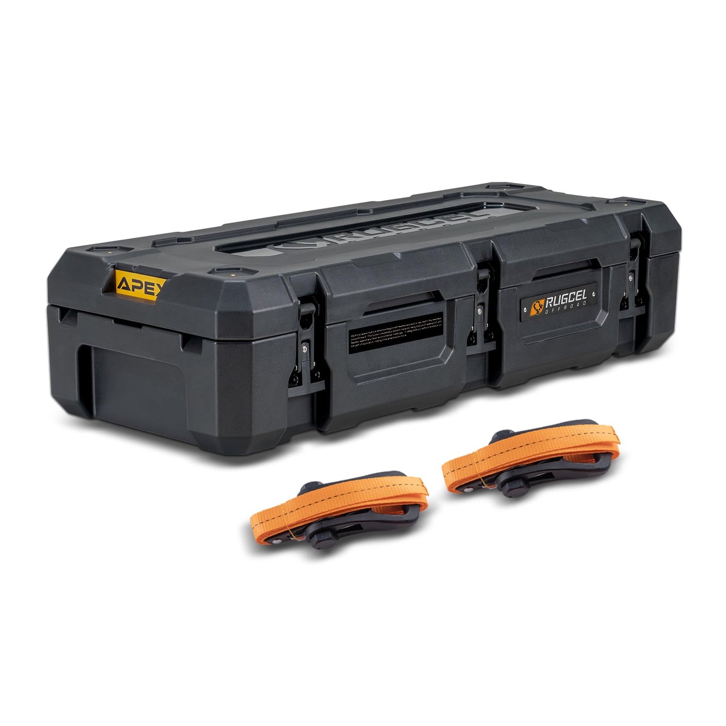 RUGCEL 126 Quart Waterproof Dry Storage Box - Heavy-Duty Overland & Off-Road Storage Case for Camping, Road Trips, Vehicle Trunk/Roof Rack (126QT CASE)