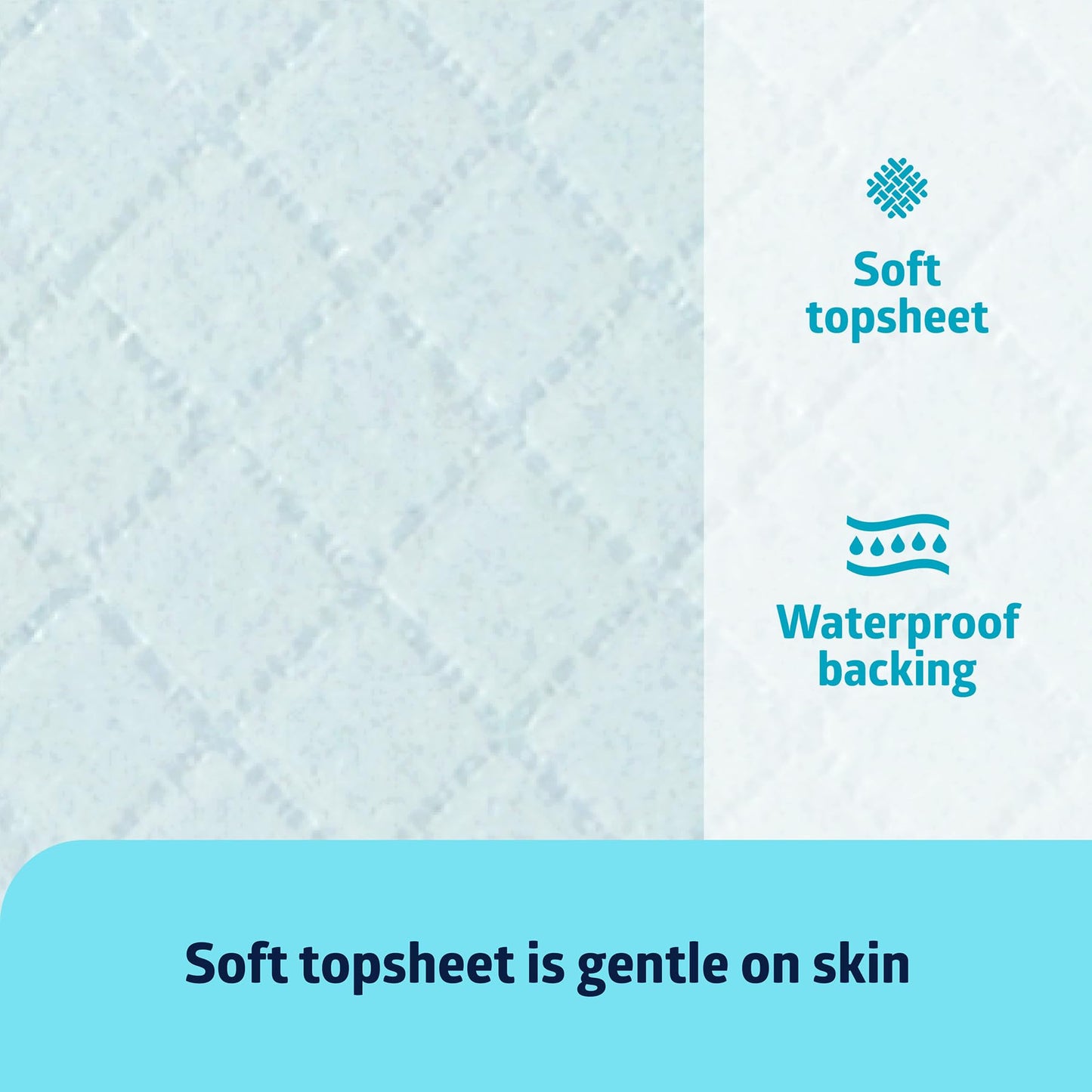 Medline Chucks Pads, Disposable Changing Pads for Baby, 17x24, 300 Count, Chucks Pads, Pee Pads, Disposable Underpads for Incontinence, Diaper Pads, Pee Pads for Babies