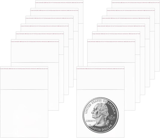 500pcs Small Cellophane Bags 1.5" x 1.5" Clear Adhesive Cello Bags Tiny Plastic Poly Bag 1Mil for Jewelry Earrings Cookie Candy Bakery Beads Coins Gifts Decorative (9 Sizes to Choose from)