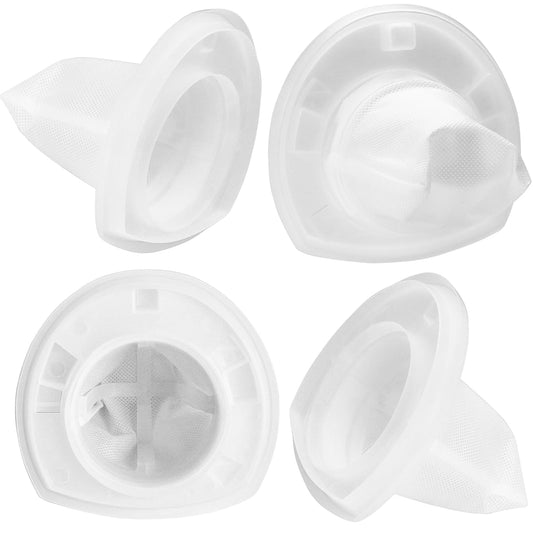 4 Pack Replacement Filter Compatible with Black & Decker Power Tools VF110 Dustbuster Cordless Vacuum CHV1410L CHV9610 CHV1210 CHV1510 CHV1410 CHV1410B BDH2000L Part 90558113-01