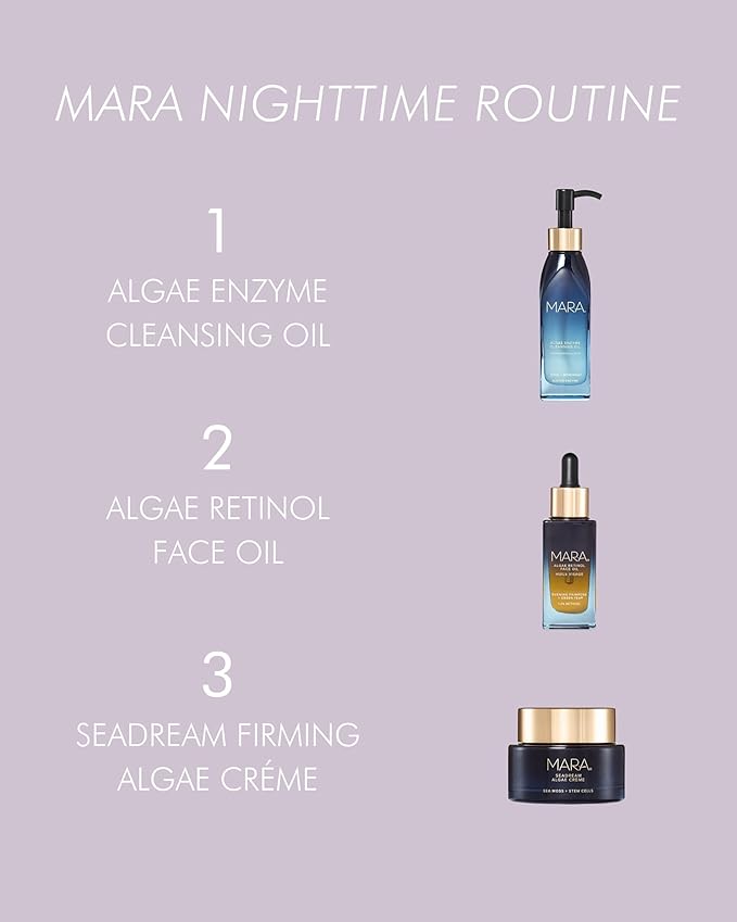 MARA - SeaDream Firming Algae Creme Moisturizer with Sea Moss + Peptides | Rich, Overnight, Anti-Aging Cream to Firm, Hydrate + Plump, For All Skin Types (1.7 fl oz | 50 ml)