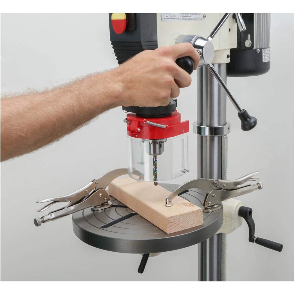 SHOP FOX W1680 1-Horsepower 17-Inch Floor Model Drill Press, 34 Inch