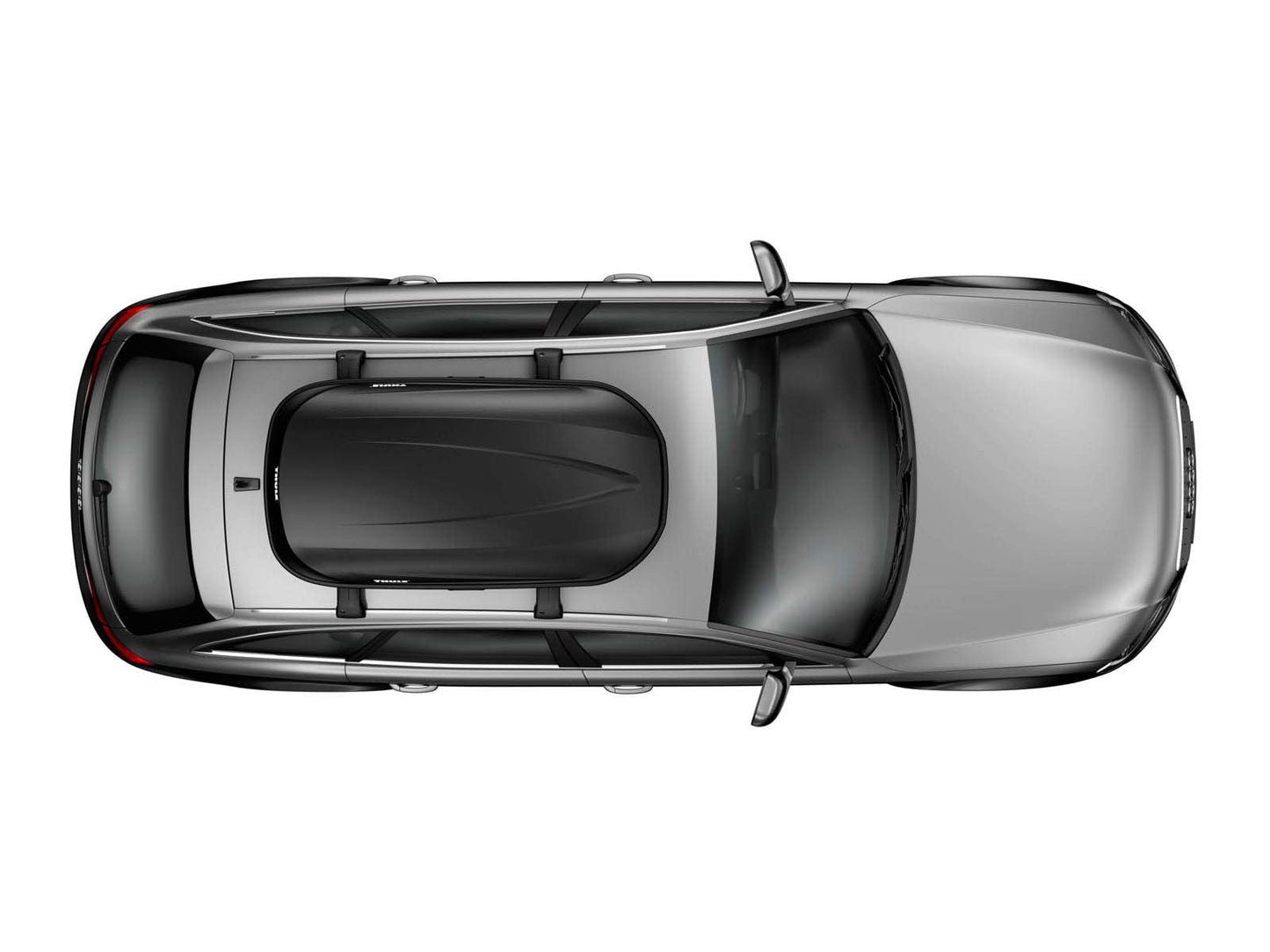 Thule 614 Pulse Cargo Box, Medium, Black