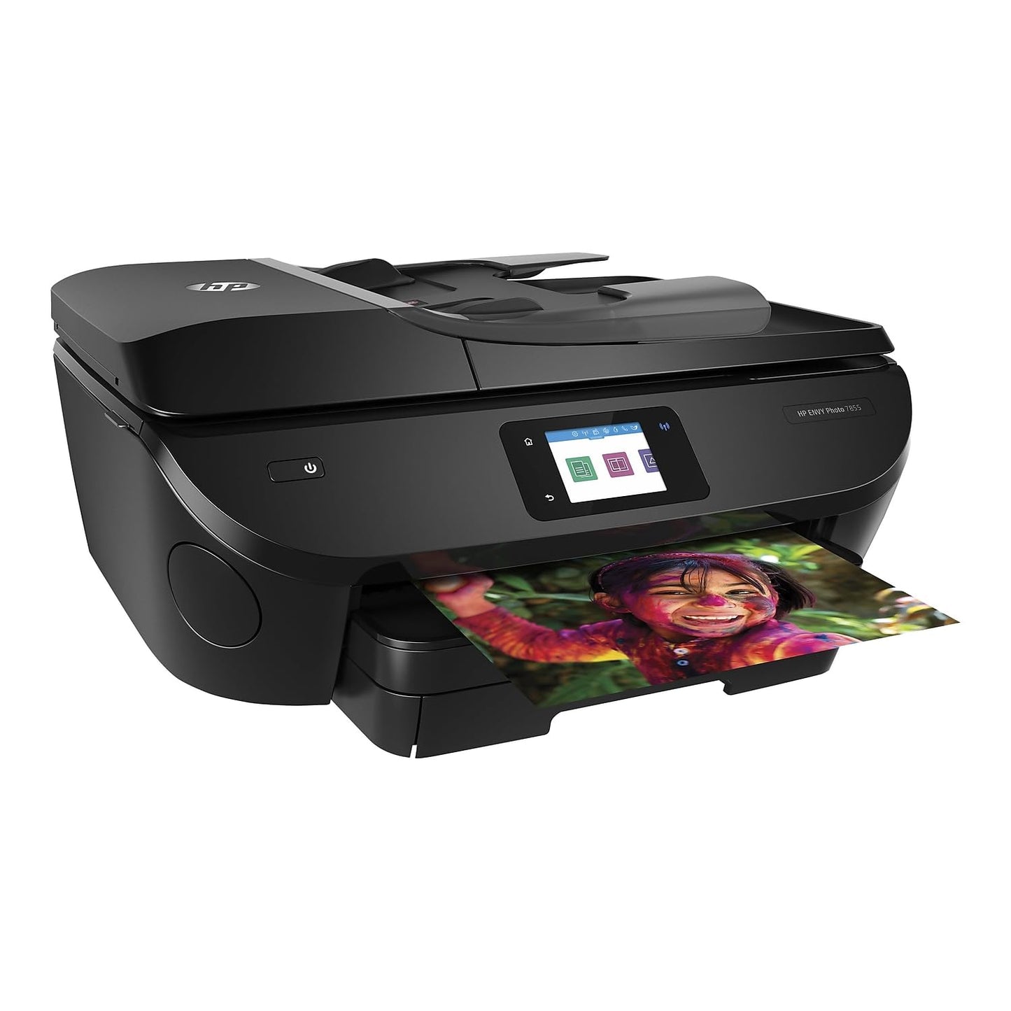 HP ENVY Photo 7855 All in One color Photo Printer with Wireless Printing, HP Instant Ink ready, Works with Alexa (K7R96A)