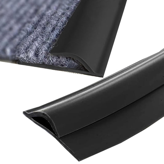 LeongLzt Floor Transition Strip Self-Adhesive Carpet Transition Strip, Flexible Carpet Edge Trim Carpet to Tile Transition Strip Rug Edge Transition Strip