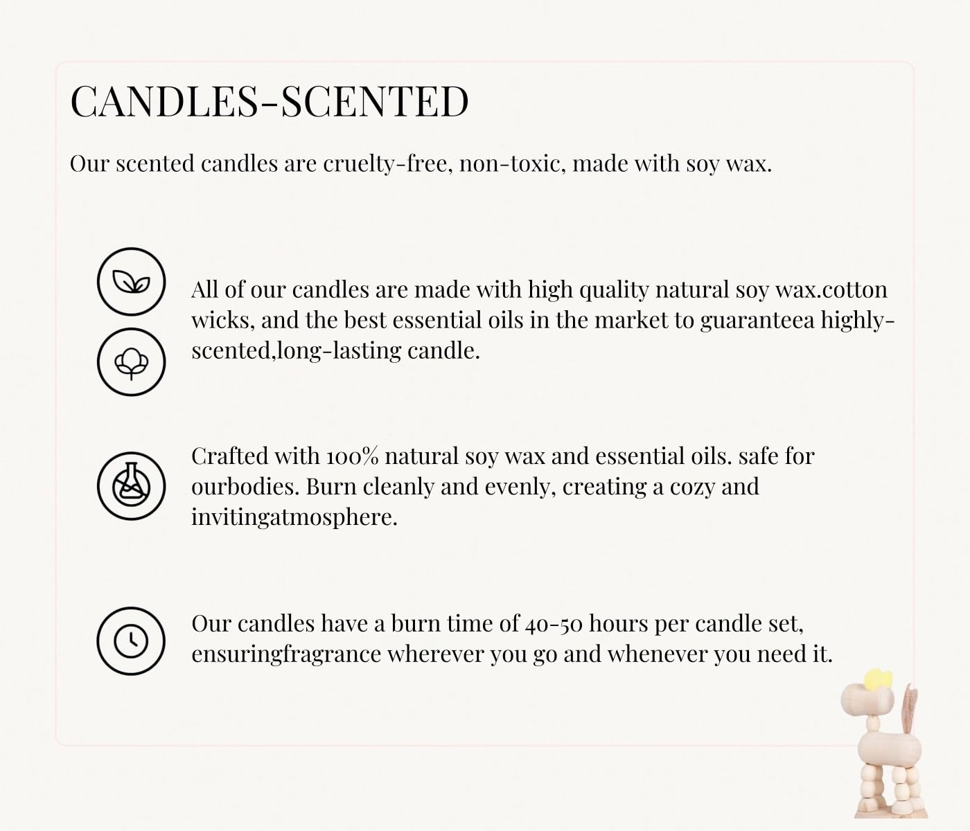 Boston Terrier Gifts & Decor, Boston Terrier Gifts for Women, Dog Farts Candle, Pet Friendly Lavender Scented Candle, Natural Soy Wax & Natural Essential Oils