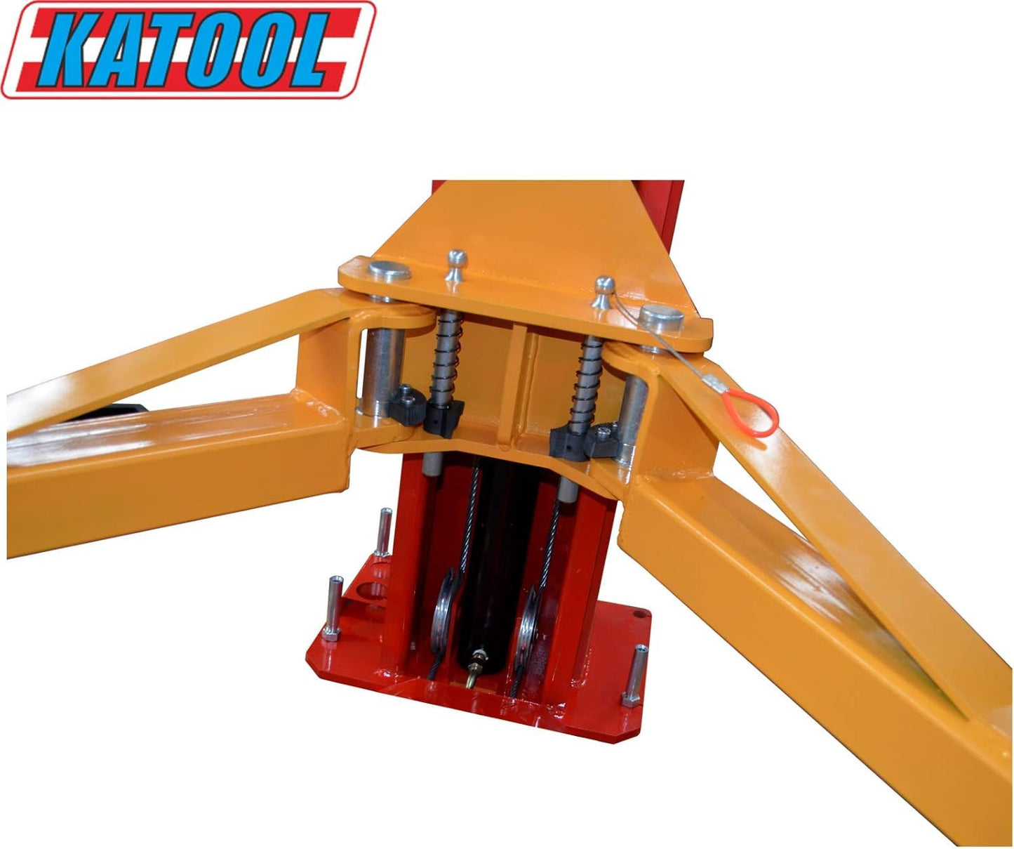 KATOOL 11000lbs Lifting Capacity 2 Post Lift Automotive Car Lift Professional Clearfloor Car Lift for Home Garage and Shop M110-N