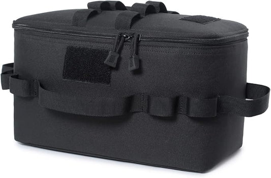 Tactical Camping Storage Bag 11L Tactical Utility Tote Bag Camping Cookware Organizer Trunk Organizer with Shoulder Strap