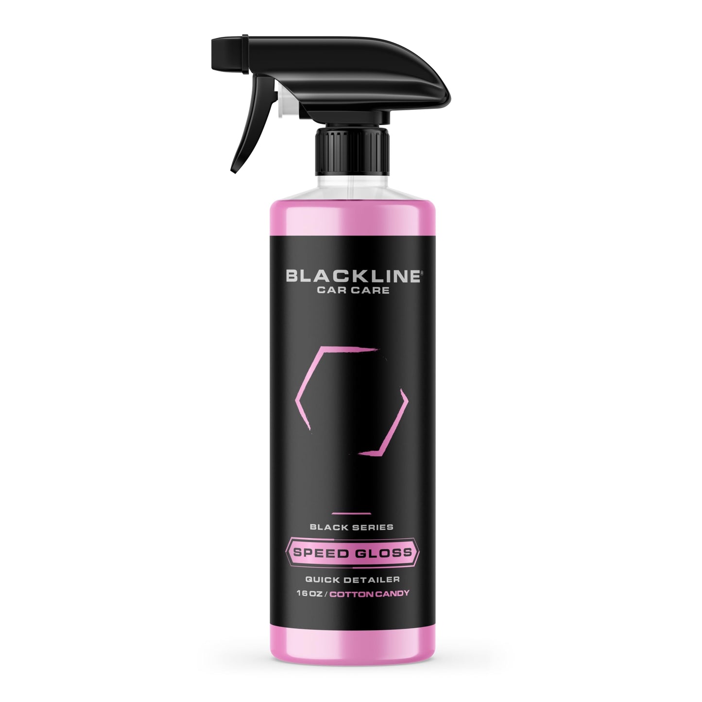 Blackline Car Care - Speed Gloss Quick Detailer & Shine Spray - Versatile, Fast Cleaning for a Streak-Free, Glossy Finish on All Vehicle Surfaces (16 Fl Oz)
